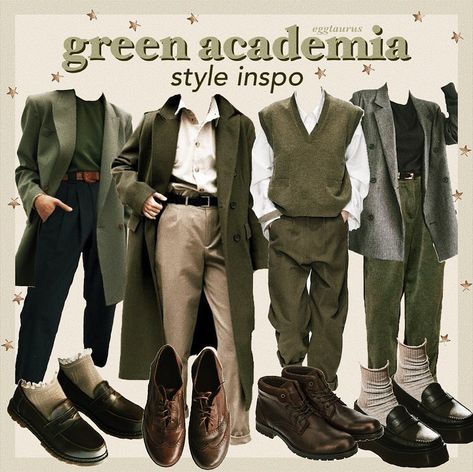 — jo on Instagram: “fc : 80,881 🌱green academia i was gonna post something halloween-related but i got lazy lol. also why was everyone celebrating halloween…” Green Dark Academia, Green Academia, Academia Aesthetic Outfit, Dark Academia Outfits, Dark Academia Outfit, Dark Academia Style, Vintage Menu, Academia Outfits, Academia Style