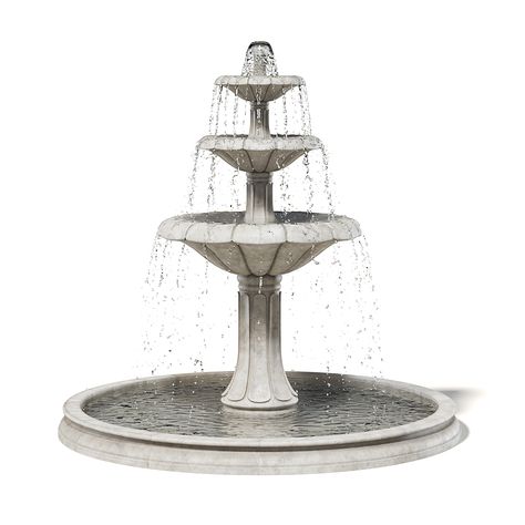 Large Fountain 3D Model #Large, #Fountain, #Model Large Fountain, Png Imvu, Collage Architecture, Water Fountain Design, Photo Cutout, Concept Models Architecture, Backgrounds Girly, Beachy Room, Soap Carving