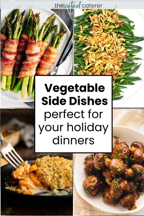 Elevate your holiday dinner with this carefully curated list of vegetable side dishes. From rich and creamy gratins to vibrant roasted salads, this collection of recipes will add a delightful array of flavors and colors to your festive holiday feast! Roasted Salads, Holiday Vegetable Dishes, Dinner Party Vegetables, Vegetables For Christmas Dinner, Thanksgiving Vegetable Side Dishes, Thanksgiving Vegetable Side, Christmas Vegetables Side Dishes, Sides For Thanksgiving, Butternut Squash Side Dish