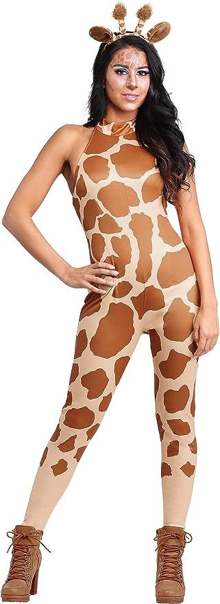 Sexy and Sleak Giraffe #PaidLink Onesie For Adults, Adult Halloween Costume Ideas, Egyptian Goddess Costume, Panda Onesie, Giraffe Face, Giraffe Costume, Abc Party, Cheap Halloween Costumes, Costume Ideas Halloween