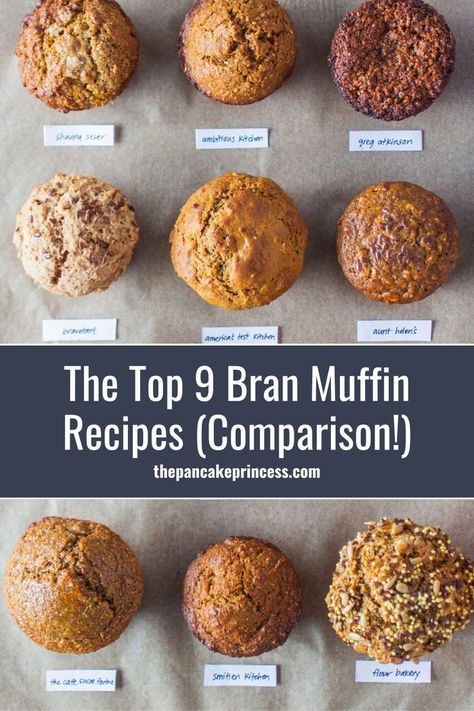 Join our bake-off challenge to find the best breakfast bran muffins! We'll show you how to make bran muffins that are easy, healthy, and moist. Perfect for snacks or brunch, these bran muffins are a must-try! Easy Bran Muffin Recipe, Bran Flake Muffins, Healthy Bran Muffin Recipe, Best Bran Muffins, All Bran Muffins, Top Breakfast Recipes, High Fiber Muffins, Fiber Muffin, Bran Muffin Recipe