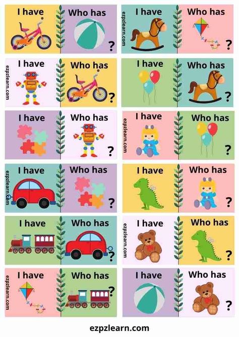 English Class Games, English Language Activities, English Games For Kids, Speaking Activities Esl, English Poems For Kids, Grammar For Kids, English Activities For Kids, Kids Worksheets Preschool, Esl Activities