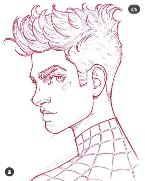 Spiderman Sketches, Spider Spiderman, Marvel Art Drawings, Comic Art Sketch, Spiderman Face, Spiderman Spiderman, Drawing Superheroes, Spiderman Drawing, Spiderman 2