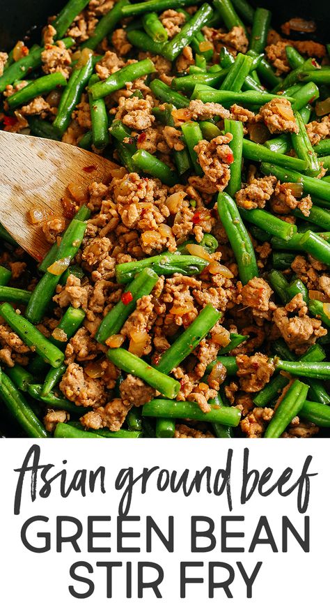 Asian Ground Turkey And Green Bean Stir Fry, Chinese Green Beans With Ground Turkey, Healthy Turkey Minced Meat Recipe, Turkey Green Bean Stir Fry, Turkey And Green Bean Stir Fry, Low Calorie Meals With Ground Turkey, Ground Turkey Recipes For Dinner Low Calorie, Optivia 5 And 1 Plan, Healthy Asian Food Clean Eating