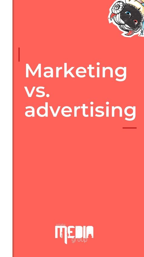 Discover the difference between in marketing and advertising! Marketing Vs Advertising, Marketing Tips For Small Businesses, Tips For Small Businesses, Advertising And Marketing, Email Marketing Campaign, Advertising And Promotion, Marketing Advertising, Social Media Strategies, Marketing Trends