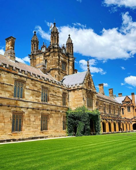 University Of Sydney, Australia University Of Sydney Australia, University Of Queensland Aesthetic, Australia University Aesthetic, University Of Sydney Aesthetic, Usyd Sydney, Film Lookbook, Australia University, University In Australia, Study Abroad Australia