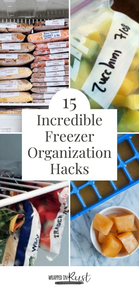 Find everything you need easily with these organization hacks for the freezer. From labeling to stacking ideas, get all organized and make cooking that much easier by finding what you need quickly.through freezer organization. Standup Freezer Organization, Diy Freezer Organization Ideas, How To Organize Your Freezer, Freezer Organization Ideas Top, Drawer Freezer Organization Ideas, Side By Side Freezer Organization, Deep Freezer Organization Ideas, Bottom Freezer Organization, Upright Freezer Organization Ideas