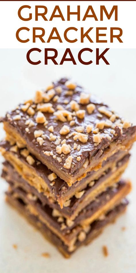 Graham Cracker Toffee, Saltine Toffee, Graham Cracker Recipes, Cracker Toffee, Toffee Bars, Cracker Recipes, Chocolate Caliente, Think Food, Bar Cookies