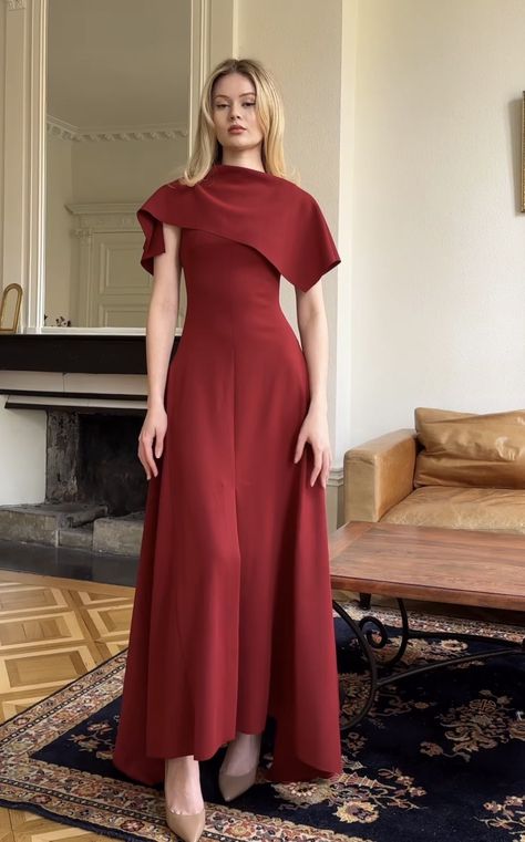 Events Dresses, Robes D'occasion, Modest Dresses Fashion, Red Dresses Classy, Elegant Dresses Classy, Looks Party, Gala Dresses, Glam Dresses, Classy Dress