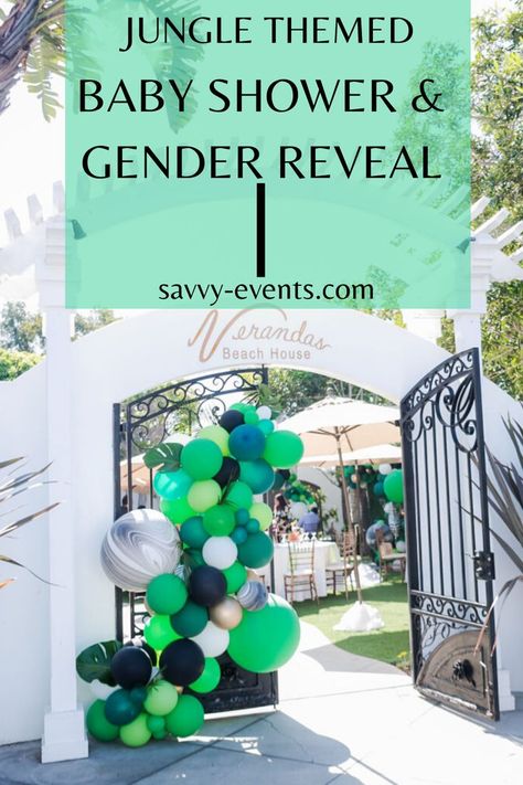 Safari Gender Reveal, Corporate Event Design, Corporate Event Planner, Jungle Baby Shower Theme, Were Expecting, Event Planning Tips, Social Event, Event Branding, Jungle Party