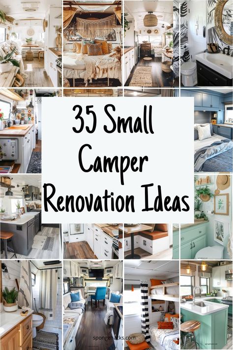 I’m super excited for this summer. Every year the fam goes on a family road trip and with our small camper we explore every place we go to. But I’m in need of a serious update for my rv small camper. So, I’ve been scouring Pinterest for small camper decor ideas. Whether it’s a small […] Boho Caravan Ideas, Travel Camper Remodel, Interior Caravan Ideas, Caravan Diy Interior, Small Campers Ideas, Small Trailer Ideas, Cute Caravan Interior, Small Rv Makeover, Small Camper Remodel Ideas