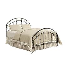 Antique Queen Bed Frame, Queen Iron Bed, King Metal Bed, Wrought Iron Headboard, Joe Mama, Queen Metal Bed, Victorian Room, Bed Dark, Metal Canopy Bed