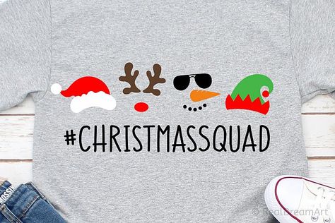 Snowman Shirt, Reindeer Shirt, Shirt Inspiration, Elf Shirt, Tree Themes, Santa Shirt, Svg Kids, Santa Shirts, Christmas Things