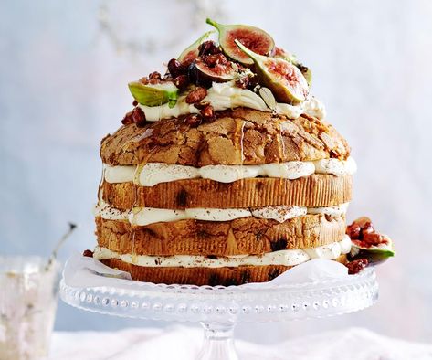 Panettone tiramisu recipe | Australian Women's Weekly Food Panettone Tiramisu, Christmas Panettone, Panettone Cake, Mousse Trifle, Easter Recipes Ideas, Tiramisu Recipes, Tiramisu Cake Recipe, Panettone Recipe, Table Treats