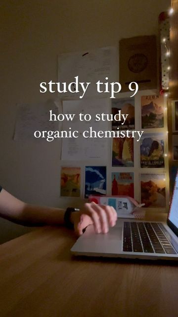 hope ~ studygram on Instagram: "5 tips for studying organic chemistry: ⬇️ 🧪 1. Start a daily study habit. Since organic chemistry needs to be practiced regularly to be learned, I recommend setting aside 30 minutes daily to study. The repetition will help you solidly learning. 2. Go over notes after class. With organic chemistry, it’s best not to wait to review. I liked going over my notes a day or two after class since the concepts were still fresh. 3. Practice problems. Organic chemistry Studying Biology, Pre Med Motivation, Organic Chemistry Notes, Organic Chem, Organic Chemistry Study, Tips For Studying, Chemistry Basics, Pre Med Student, Study Chemistry