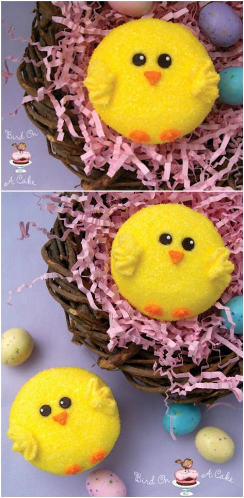 Easter Chick Cupcakes Chick Cupcakes, Cupcakes Bonitos, Easter Desserts Recipes, Spring Cake, Easter Chick, Easter Cupcakes, Easter Traditions, Cute Cupcakes, Easter Dessert