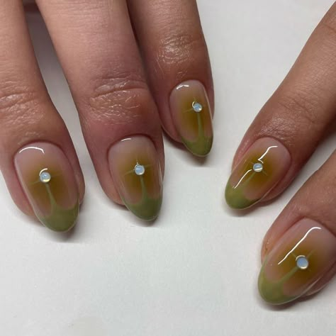 2022 Nails, Green Nail, Instagram Nails, Fire Nails, Funky Nails, Dream Nails, Minimalist Nails, Pretty Acrylic Nails, Chic Nails