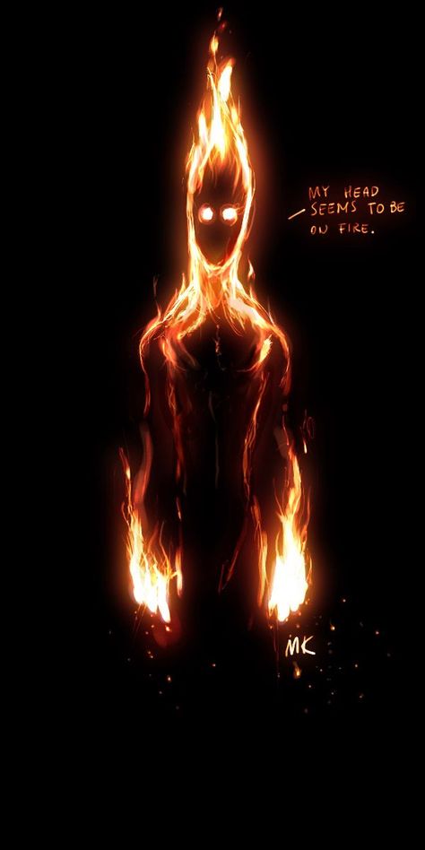 Man Fire Aesthetic, Fire Person Art, Fire Eyes Aesthetic, Fire Spirit Art, Human Torch Art, Fire Druid, Fire Magic Aesthetic, Burning Aesthetic, Fire Person