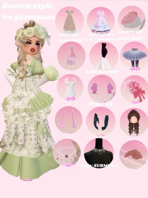 Victorian Fashion Dress To Impress, Di Victorian Theme, Dti Outfits Ballroom Theme, Dti Theme Royalty, Dti Rococo No Vip, Dress To Impress Roblox Rococo, Royalty Dti Outfit, Dti Coronation Idea, Rococo Aesthetic Dress To Impress