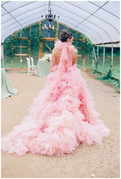 Hot Pink Wedding Dress, Millia London, Pan Suit, Untraditional Wedding Dress, Anna And The King, Light Pink Wedding Dress, Nice Animals, Suit And Dress, Untraditional Wedding