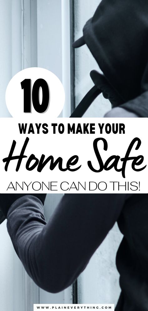 Home Safety Tips (without a lot of money) Safety Features For Home, Front Door Security Locks, Security For Apartments, House Safety Tips, Diy Home Security Ideas, Home Security Ideas, Apartment Security, Home Safety Tips, Best Home Security System