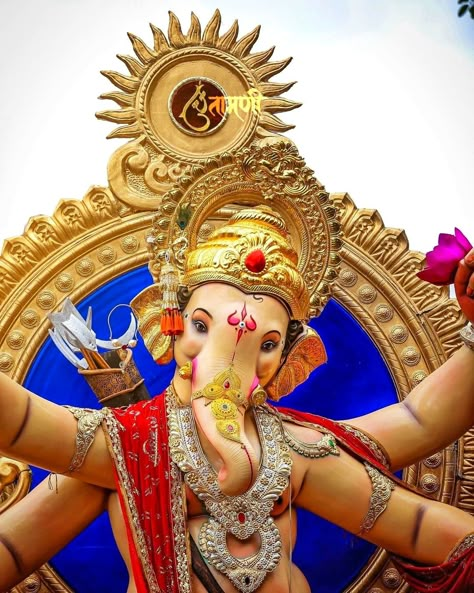 Chinchpokli cha Chintamani 2023🙏🏻❤️ Chintamani Ganpati 2024, Chintamani Ganpati Hd Wallpaper, Chintamani Ganpati, Lord Vinayaka, Hanuman Live Wallpaper, Ganpati Murti, Bappa Photo, Ganpati Decoration Theme, God Venkateswara Images Hd