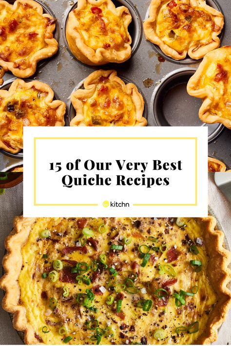 Quiche Recipes Puff Pastry, Quiche Combinations, Quiche Recipes Easy Dinners, Phyllo Quiche Recipe, Best Ham Quiche Recipes, Quiche Flavor Ideas, French Quiche Recipes, Quiche Flavors, Quick Quiche Recipes