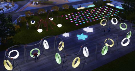 Playground Equipment For Schools, Children's Playground Equipment, Plastic Outdoor Furniture, Glow Games, Play Park, Children Playground, Sales Gallery, Zoo Park, Christmas Light Show