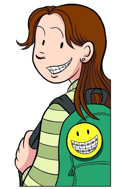 Smile By Raina Telgemeier, Smile Raina Telgemeier, Graphic Novel Characters, Raina Telgemeier, Doom Scrolling, Fairy Ballerina, Novel Study Activities, River Forest, Language Arts Elementary