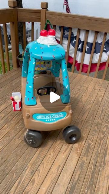 Novae Makers Mart on Instagram: "Little Tikes Makeover! From Police Cruiser to Ice cream truck. Check out the blog for process photos: www.copperandcardi.com/blog  . . . #littletikes #cozycoupe #cozycoupemakeover #cozycoupecustoms #diy #diyhomeprojects #diyhacks #craft #copperandcardi #icecreamtruckmusic" Little Tikes Car Makeover Boys, Lil Tikes Car Makeover, Cozy Coupe Ice Cream Truck, Cozy Coupe Truck Makeover, Little Tikes Car Makeover, Cozy Coupe Truck, Little Tikes Makeover, Cozy Coupe Makeover, Bed Makeover