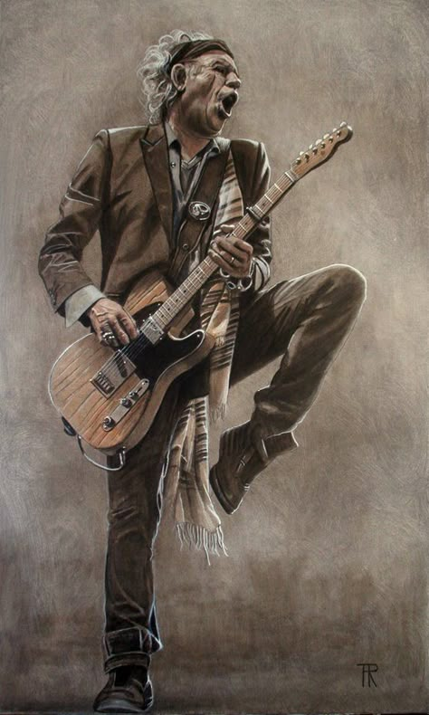 Happy Birthday Keith, Arte Jazz, Rock Poster Art, Musician Art, Rock N Roll Art, Rock Band Posters, Music Painting, Musica Rock, Music Artwork