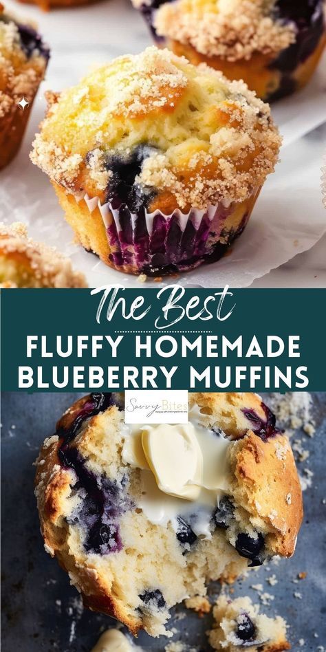 Discover the best easy recipe for homemade blueberry muffins, perfect for breakfast or brunch with fresh or frozen blueberries. Enjoy a healthy twist with Aldi ingredients and a crunchy sugar topping! Blueberry Muffins Sugar On Top, Breakfast Muffins Make Ahead, Blueberry Cake Muffins, Homemade Lemon Blueberry Muffins, No Butter Blueberry Muffins, Blueberry Muffins Bread, Blueberry Upside Down Muffins, Bakery Style Muffins Blueberries, Easy Morning Baked Goods