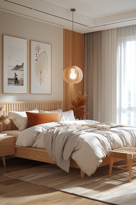 Bedroom Inspirations Scandinavian, Scandanavian Interiors Bedroom, Modern Scandinavian Bedroom, Scandanavian Interiors, Scandinavian Bedroom Ideas, Bedroom Nordic Style, Scandinavian Interior Bedroom, Scandinavian Bedrooms, Scandi Bedroom