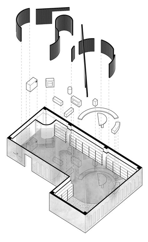 Bjarke Ingels Architecture, Presentation Board Design, Architecture Concept Diagram, Concept Diagram, Architecture Design Concept, Diagram Architecture, Architectural Drawing, Gallery Design, Classical Architecture