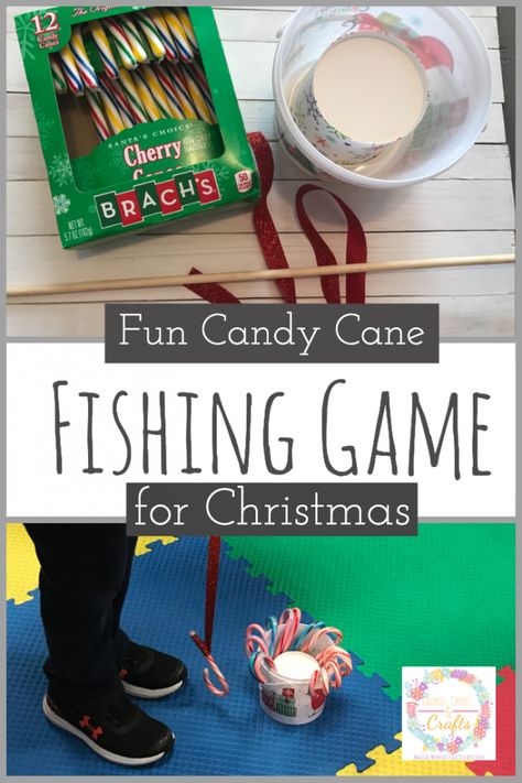 The candy cane fishing game is a fun and simple family Christmas game for all ages. It’s great for a classroom party and everyone loves candy canes. #FamilyChristmasGame #FamilyChristmasGameIdea #Christmas #ChristmasGame #GameforKids #ClassroomGame #PartyGame #CandyCaneFishing #CandyCanes The Candy Cane Game, Candy Cane Fishing Game, Candy Cane Fishing, Kindergarten Christmas Party, Game For Christmas, Candy Cane Game, Christmas Fishing, Classroom Christmas Party, Christmas Party Games For Kids