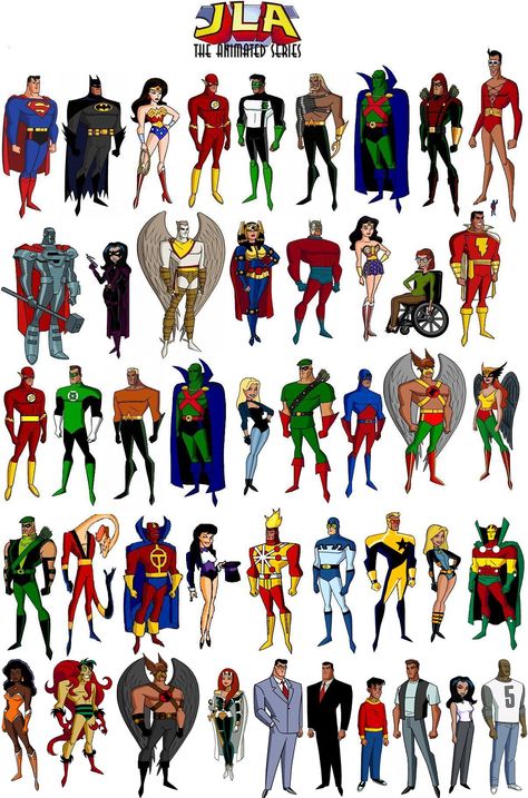 Dc Animated Characters, Dc Heroes And Villains, League Of Justice, Dc Animated Universe, Dc Cartoon, Art Dc Comics, Justice League Characters, Justice League Animated, Dc Justice League