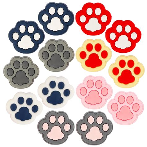 Dog paw print art