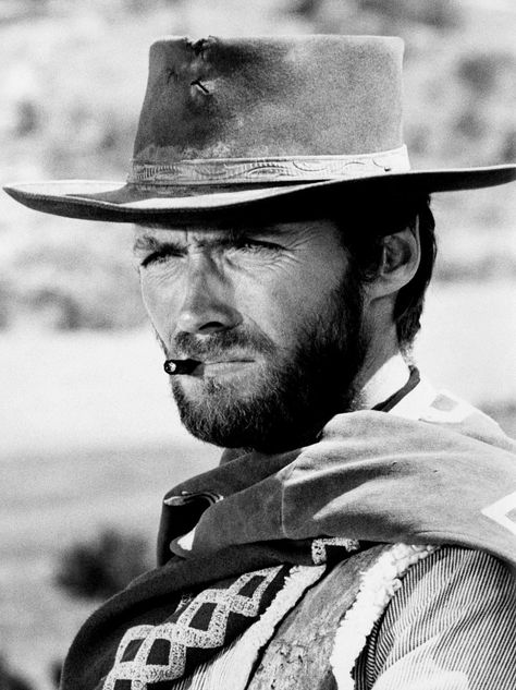 “Clint Eastwood as “The Man with No Name” in Sergio Leone’s “Dollars Trilogy.”” Clint Eastwood Cowboy, Dollars Trilogy, Actor Clint Eastwood, The Man With No Name, Francesca Eastwood, Eastwood Movies, Western Spaghetti, Clint Eastwood Movies, Man With No Name