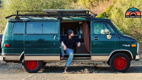 Budget DIY Camper Van Walkthrough ($5.5k Total) Stealth Camper Van, Diy Camper Van, Oregon House, Tiny House Talk, Nomad Lifestyle, Van Living, Diy Camper, He Lives, Van Camping