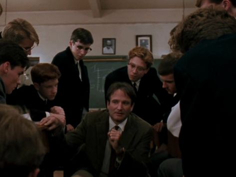 Dark Academia Aesthetic Icons, Mr Keating, Dead Poets Society Aesthetic, Carpe Diem Seize The Day, Society 1989, Oh Captain My Captain, Captain My Captain, Seize The Day, Dead Poets Society