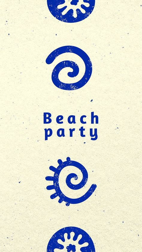 Beach Graphic Design Poster, Retro Beach Design, Beach Design Graphic, Beach Branding Design, Sea Graphic Design, Ocean Graphic Design, Beach Graphic Design, Beach Template, Beach Typography