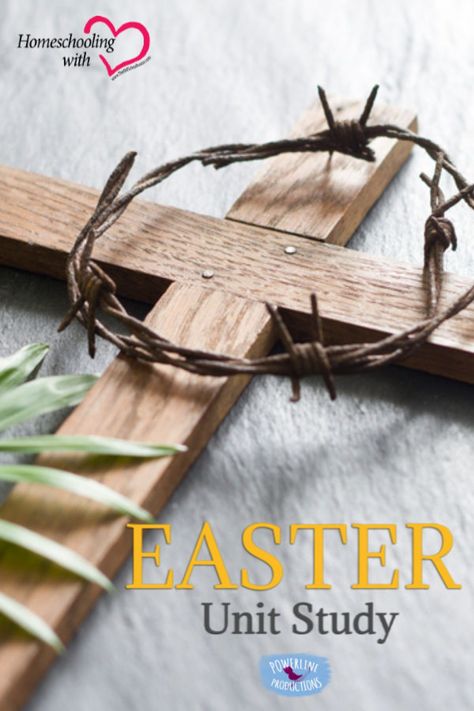 Easter Week Bible Study, Easter Week Homeschool, Easter Curriculum For Kids, Homeschool Easter Ideas, Homeschool Easter Unit Study, Easter Homeschool Curriculum, Easter Bible Study For Kids, Easter Curriculum Sunday School, Easter Devotions For Kids