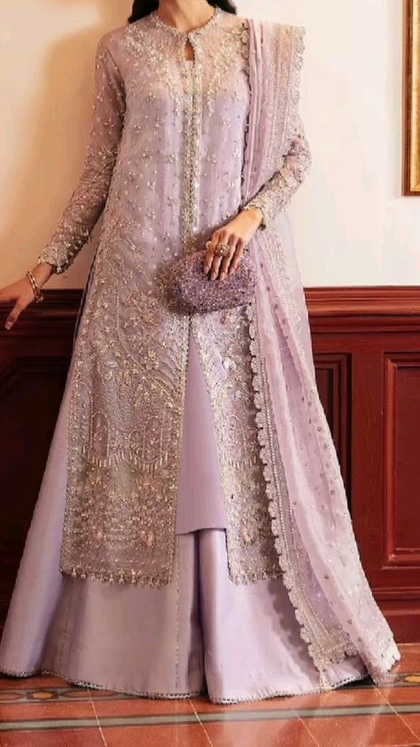 #dress#outfit#fashion Walima Dress Simple, Pakistani Gowns Dresses Party Wear, Pakistani Guest Wedding Outfits, Formal Outfit For Wedding, Nikah Dress Ideas, Pakistani Wedding Guest Outfits, Outfit For Wedding, Nikkah Dress, Pakistani Wedding Outfits