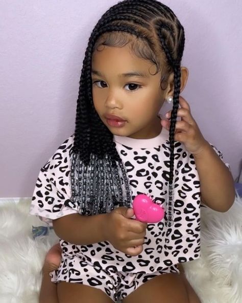 Baby Girl Hairstyles Curly, Toddler Braided Hairstyles, Toddler Braids, Black Kids Braids Hairstyles, Cute Toddler Hairstyles, Lil Girl Hairstyles, Kids Curly Hairstyles, Kid Hairstyles, Kids Braids