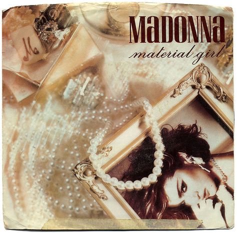 Material Girl, Madonna One of my fave songs as a kid. Madonna Material Girl, Eric Carmen, Madonna Albums, Desperately Seeking Susan, Mary Lambert, Madonna Music, Dance Remix, Girls Album, Rare Vinyl Records