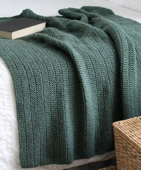 Free Knitting Patterns - Easy to Knit — Fifty Four Ten Studio Knitted Throw Patterns, Knit Throw Blanket Pattern, Knit Afghan Patterns, Knit Afghan, Knitting Blankets, Knitting Terms, Throw Blanket Pattern, Knitting Patterns Free Blanket, Blanket Knitting Pattern