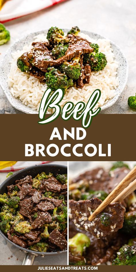 Skip the takeout menu and wow your family with this flavor-packed Beef & Broccoli. Tender beef smothered in our insanely delicious sauce and crisp-tender broccoli come together in just half an hour. This easy dinner is sure to become a new weeknight favorite! Beef And Broccoli Sauce, Easy Beef And Broccoli, Stir Fry Ingredients, Beef Broccoli, Peanut Dipping Sauces, Skip It, Beef And Broccoli, Broccoli Recipe, Tasty Dinner