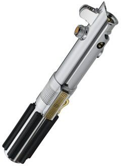 ANAKIN'S LIGHTSABER (ROTS) Anakin Lightsaber, Luke Lightsaber, Anakin Skywalker Lightsaber, Lightsaber Tattoo, Lightsaber Ideas, Lightsaber Hilts, Blue Lightsaber, Jedi Lightsaber, Skywalker Lightsaber