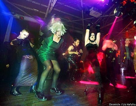 Dancing on the Dark Side / S.F. at the forefront of '90s revival as Goth world lures mainstream 90s Night, The Pied Piper, Goth Club, Wedding Singer, Club Scene, Gothic Literature, Goth Bands, Goth Stuff, Pied Piper