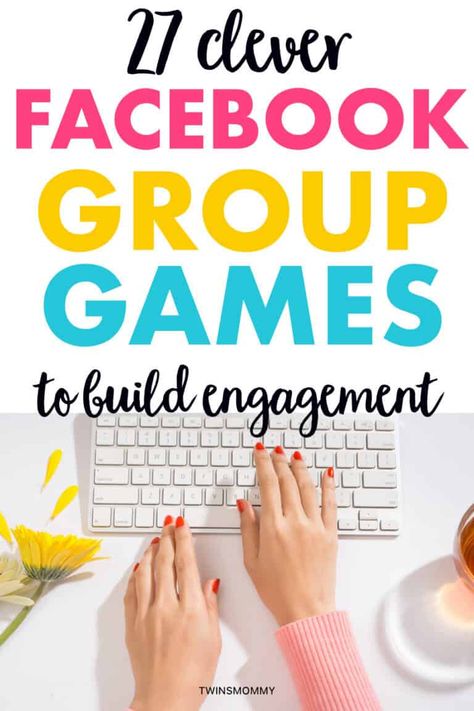 Get some funny and clever Facebook group games to help you grow your engagement in your group! Games To Play In Facebook Groups, Group Engagement Games, Interactive Fb Group Games, Fun Social Media Games, Facebook Group Theme Days, Facebook Games Interactive Funny, Engagement Games For Facebook, Mary Kay Interactive Posts Facebook, Fb Group Engagement Posts